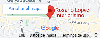 Mapa Estudio de Interiorismo Albacete