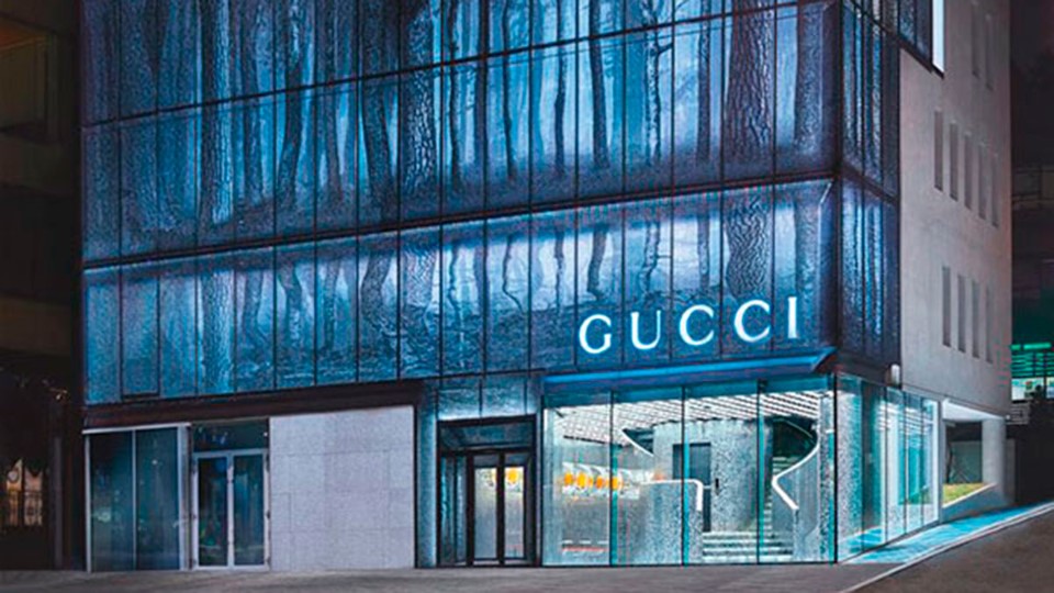 Tienda Gucci Interiorismo