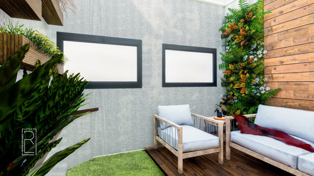 Terrazas pequeñas decoración
