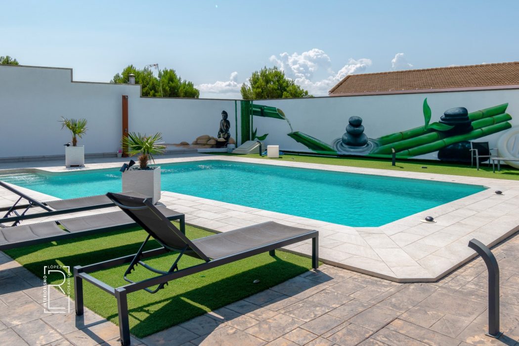 Construcción de piscina