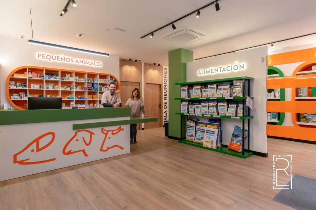 zona desinfeccion material ganadero interiorismo